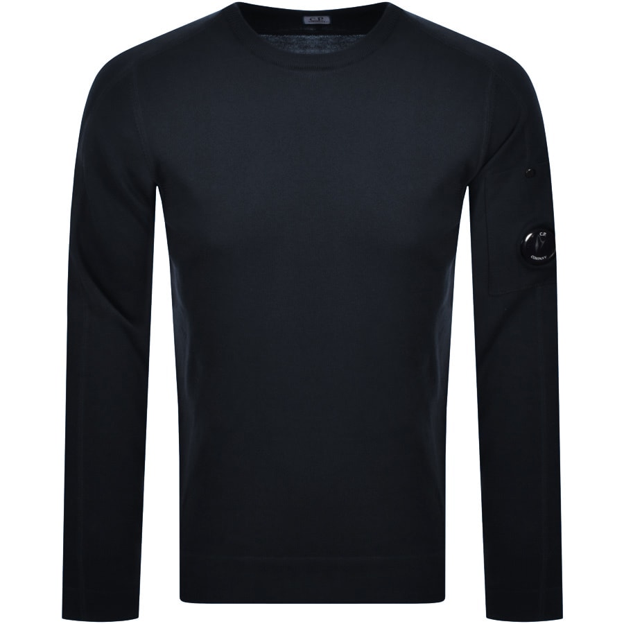 Alternative Image for ProductCP Company Crew Neck Jumper Navy1